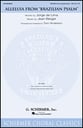 Alleluia from Brazilian Psalm SATB choral sheet music cover